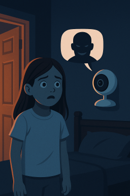 Child Scared of Camera